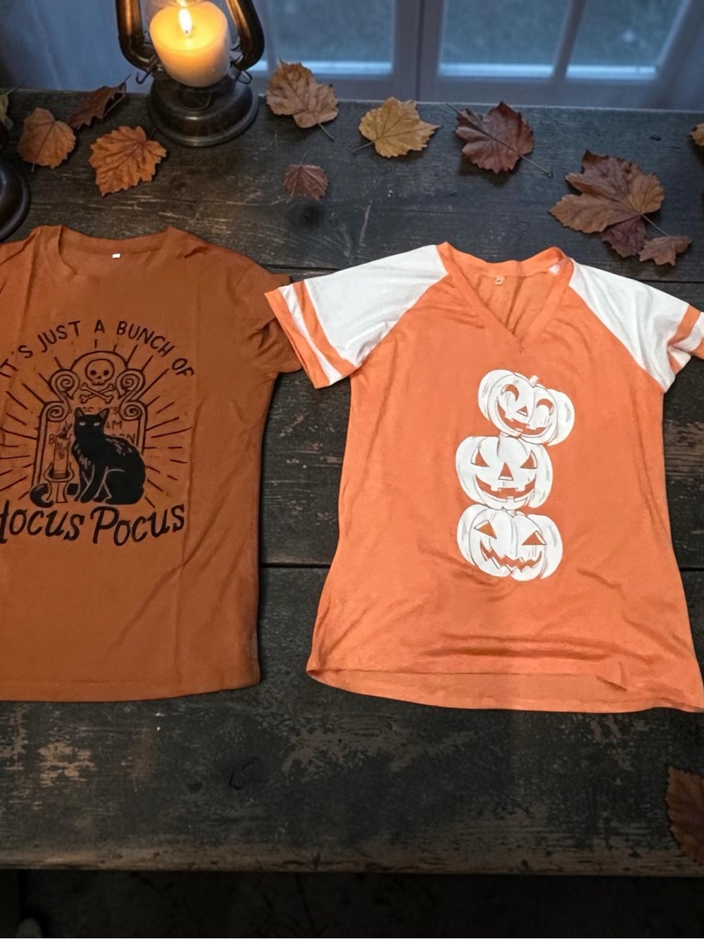 🎃 Halloween Graphic Tee Bundle – Women's Size M – New Never Worn 🎃